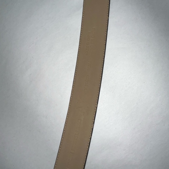 Anne Klein black silver leather vintage boho Y2K belt Size Small/Medium - Picture 10 of 15